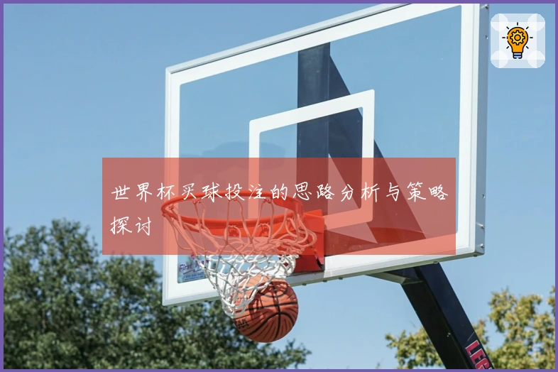 世界杯买球投注的思路分析与策略探讨